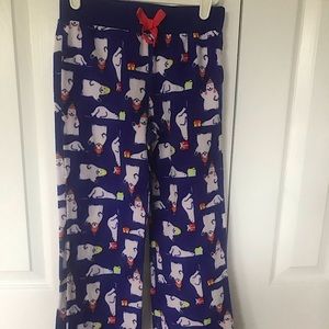 Boys polar bear pants